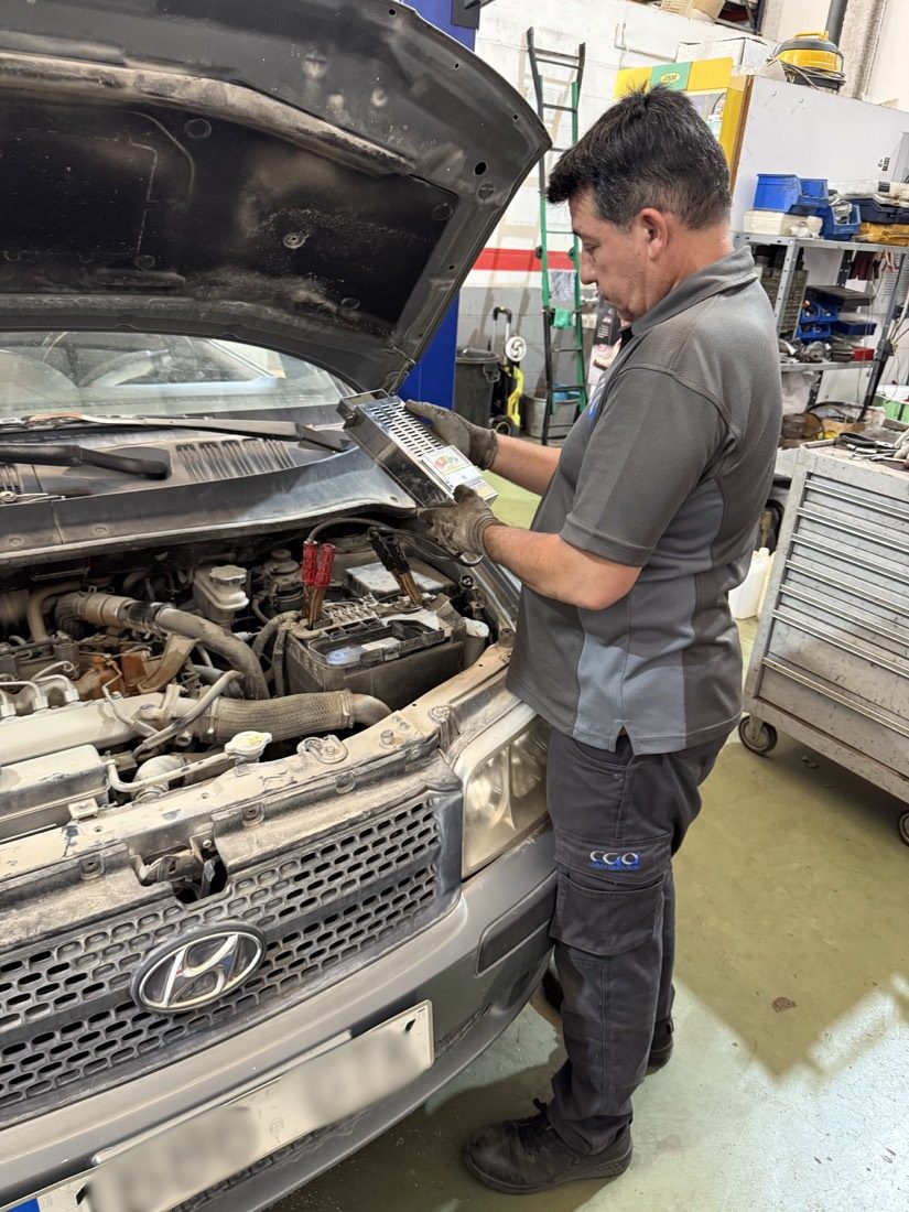 Electricidad e inyección del automóvil en Talleres Salguero, Dos Hermanas